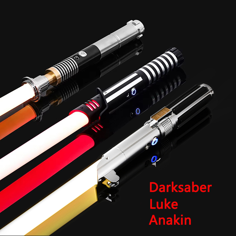 ルーク RGB ライトセーバー、金属製、点滅機能付き、レイブ - Cosplay Prop Dagger のレビューと価格